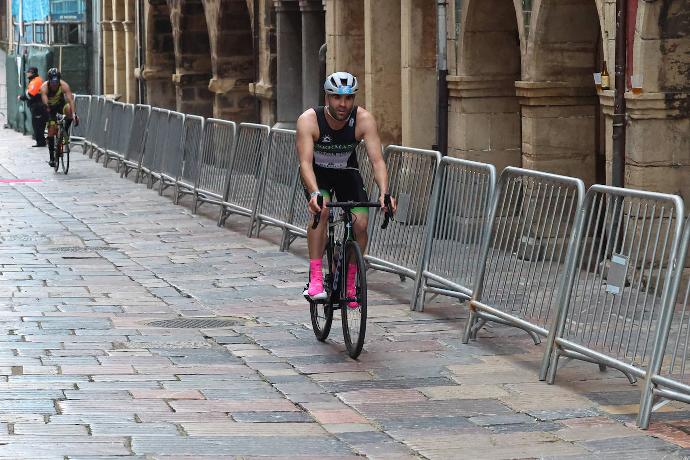 María Varo y Javier Martín vencen en el Nacional de Duatlón en Avilés