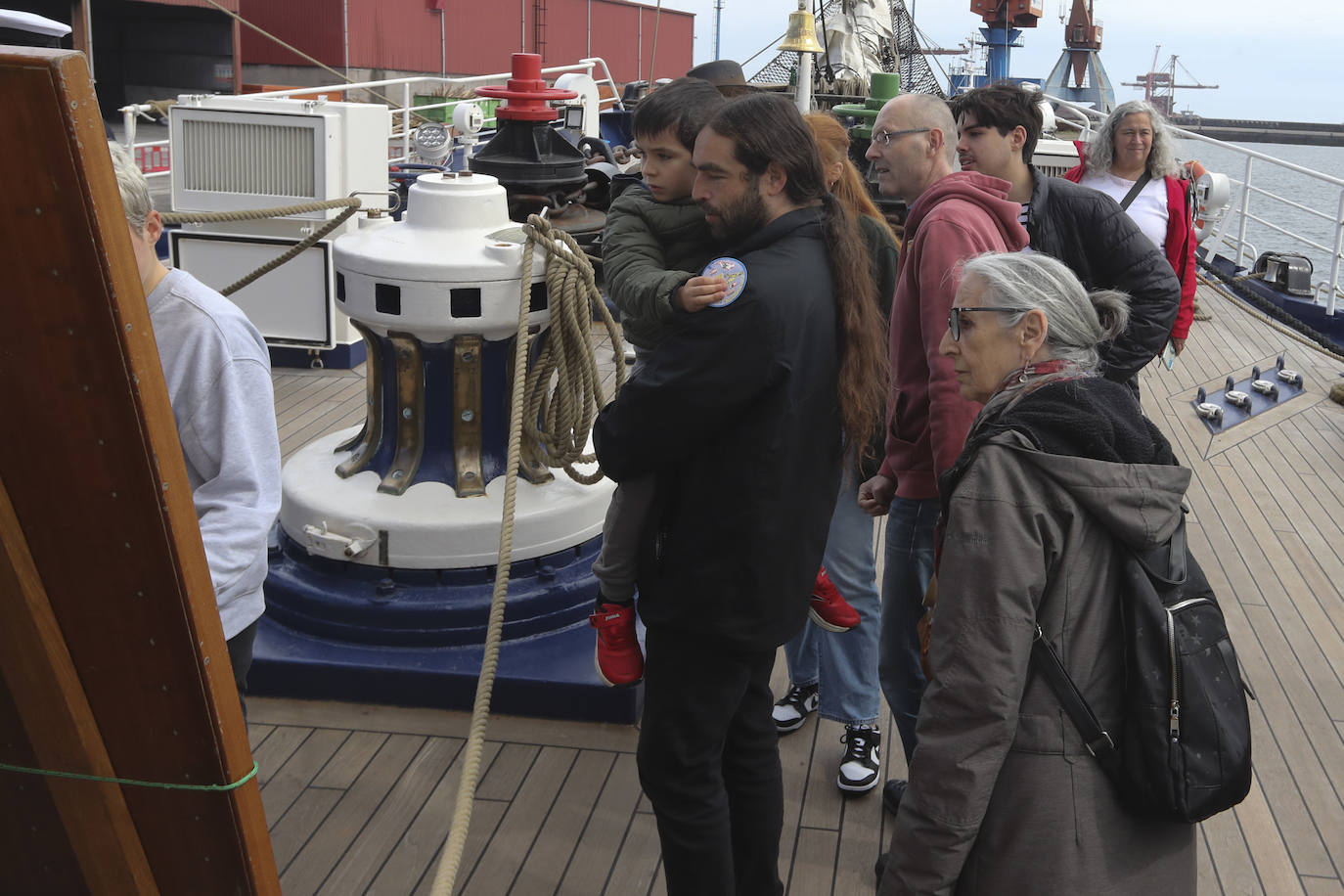 Gijón se despide del buque &#039;Gorch Fock&#039;