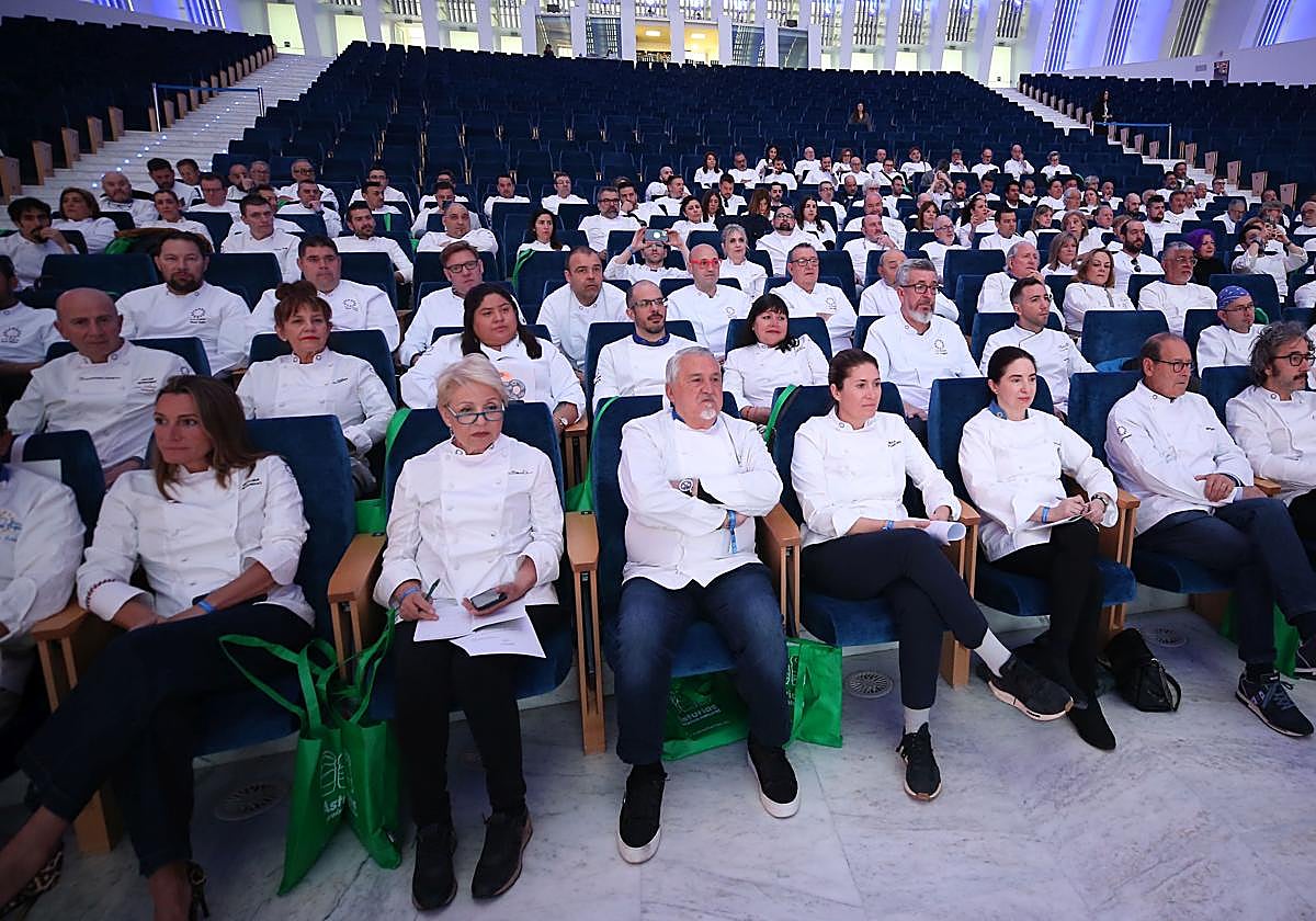 Cocineros de todo el país esta mañana en el Calatrava.