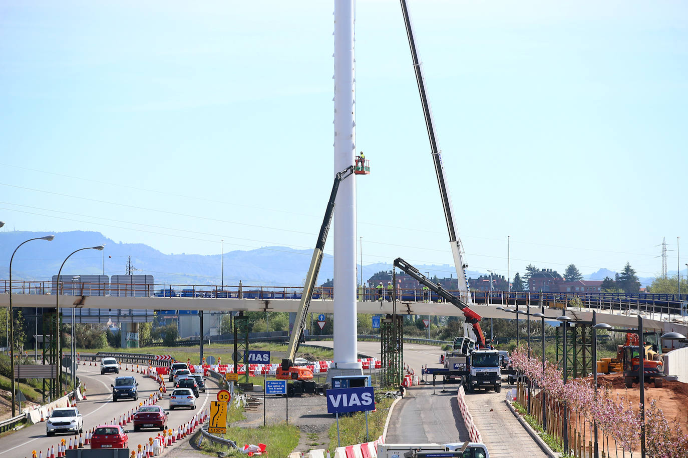 Así está siendo la transformación de la entrada de Oviedo