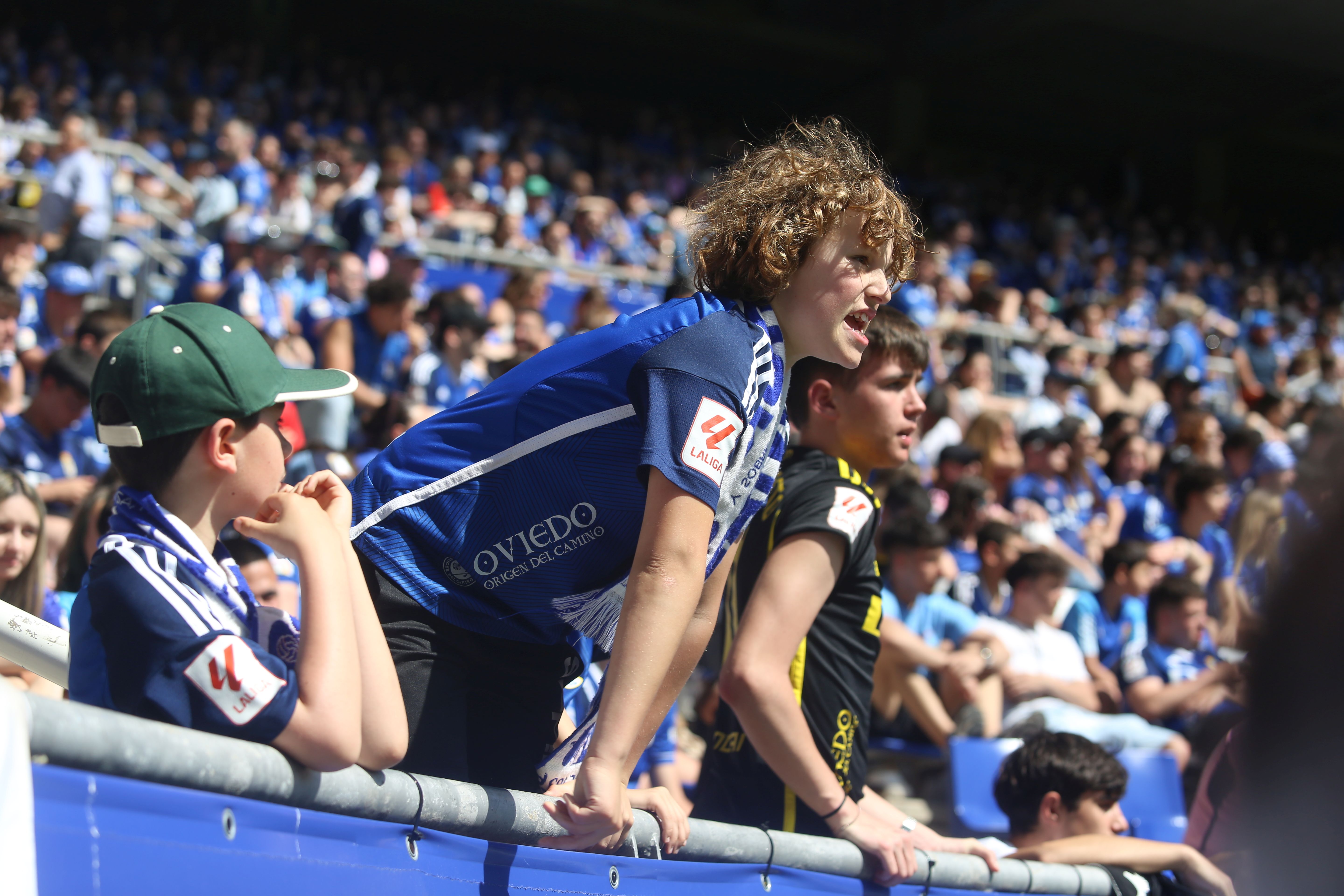 ¿Estuviste en el Real Oviedo - Mirandés? ¡Búscate en el Tartiere!