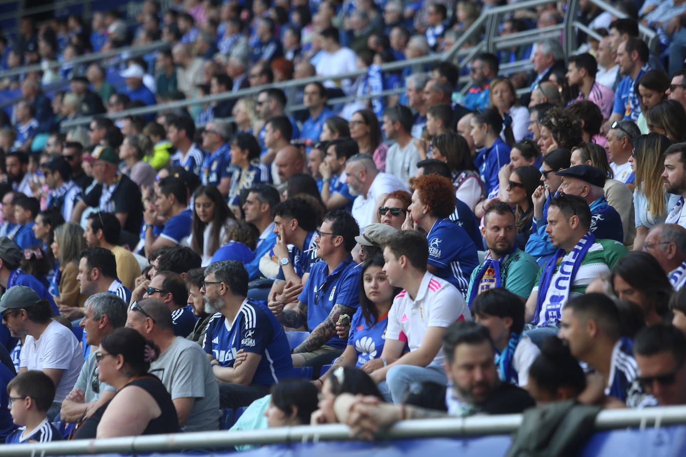 ¿Estuviste en el Real Oviedo - Mirandés? ¡Búscate en el Tartiere!