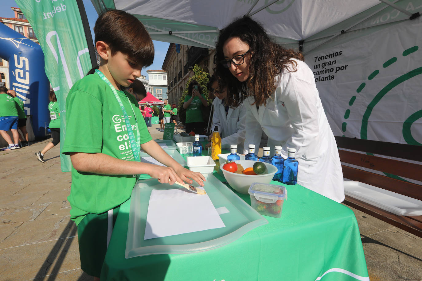 700 avilesinos corren contra el cáncer
