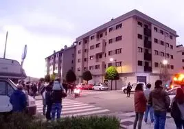 Un incendio en un bajo causa alarma en Nuevo Gijón