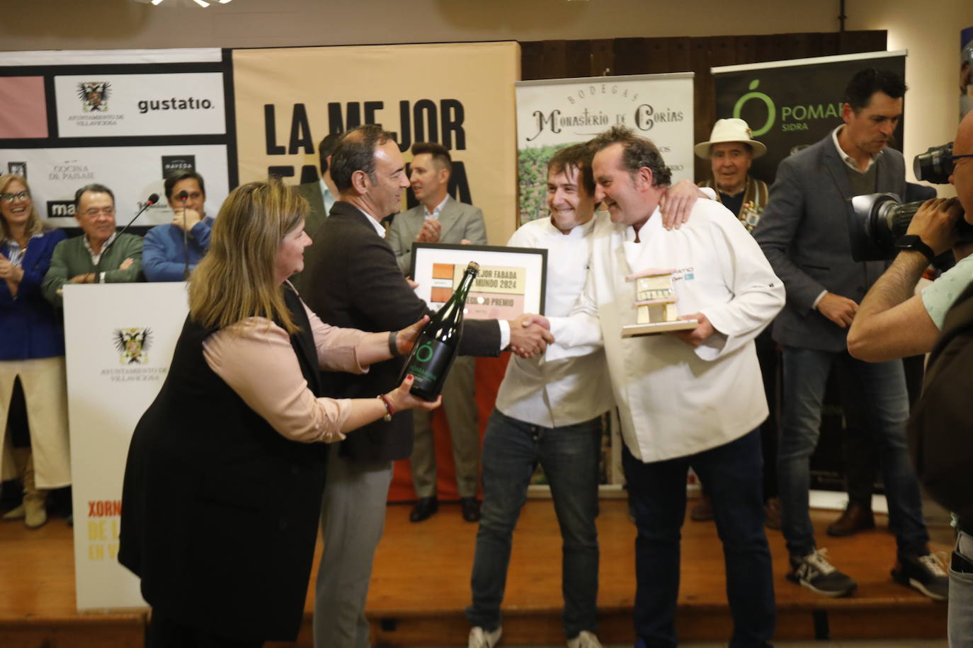 Así ha sido el premio de la mejor fabada del mundo, en Villaviciosa