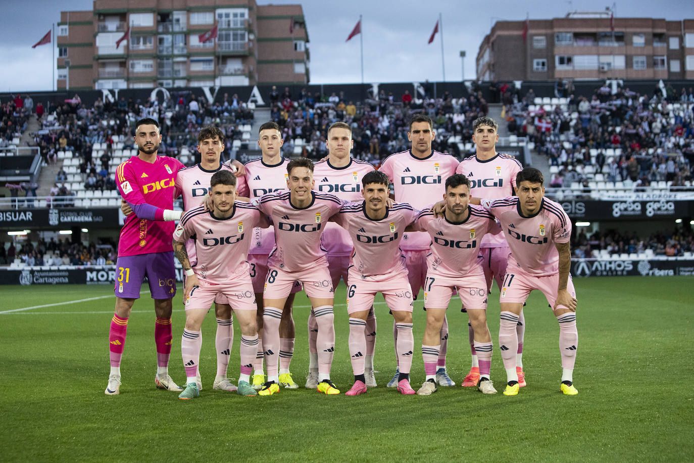 Las mejores imágenes del Cartagena - Real Oviedo