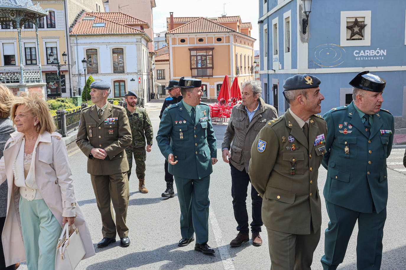 Gaitas, cornetas y tambores cierran las fiestas de Noreña
