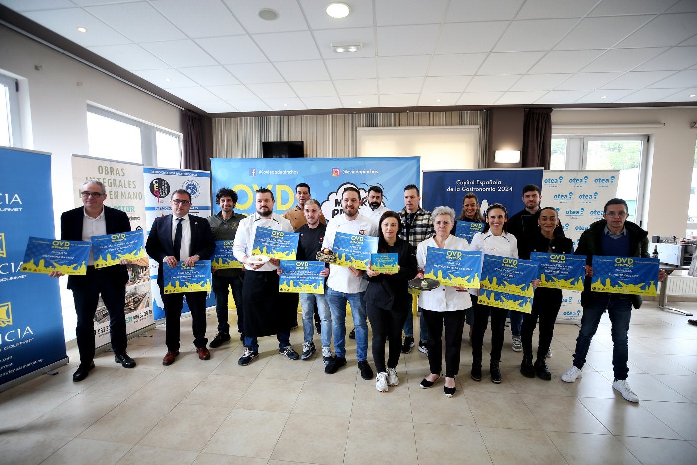 Entrega de premios del concurso de pinchos