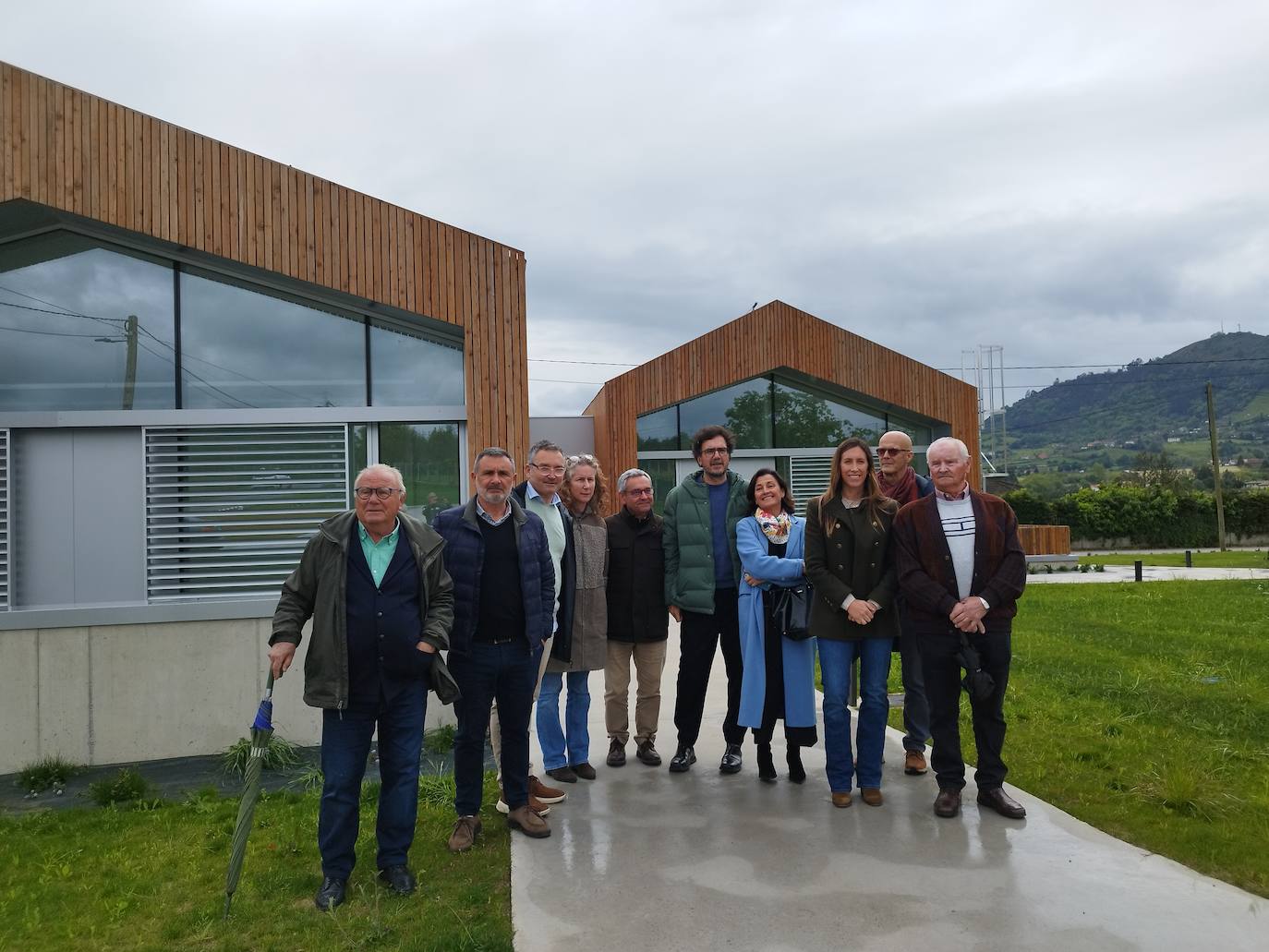 Inauguración del nuevo vivero de empresas ubicado en Leorio.