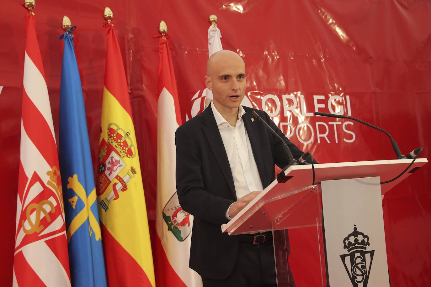 Mareo y su nueva cara: así fue la presentación de la reforma de la Escuela de Fútbol del Sporting