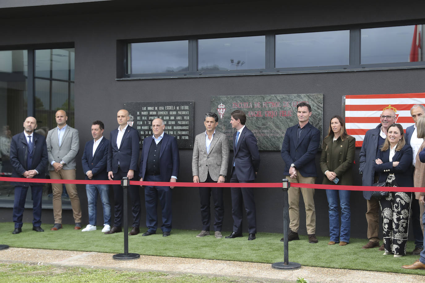 Mareo y su nueva cara: así fue la presentación de la reforma de la Escuela de Fútbol del Sporting