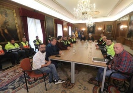 El gobierno se reunió con todo el comité de empresa de Saint-Gobain.