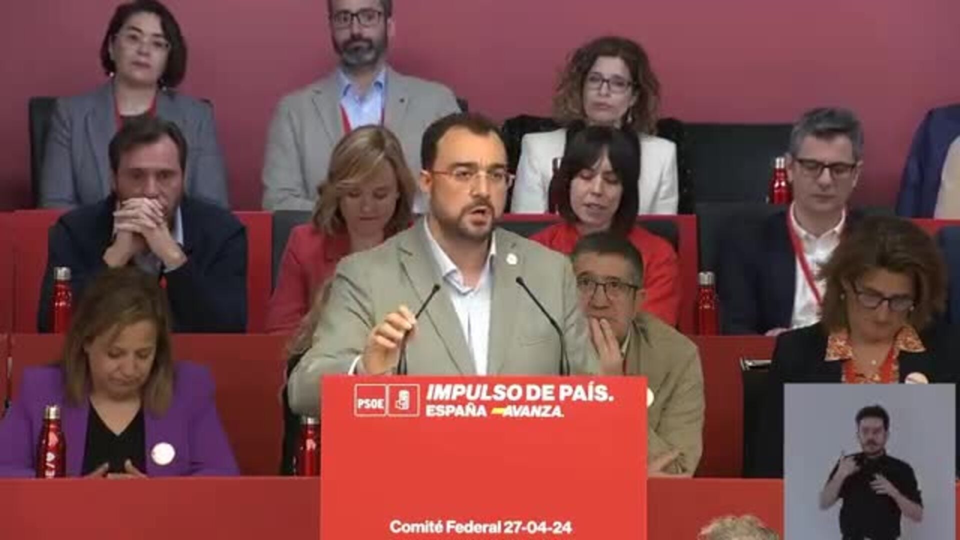 La apasionada intervención de Barbón en defensa de Pedro Sánchez