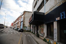 Antigua nave de Flex que se prevé derribar antes de finalizar el año.