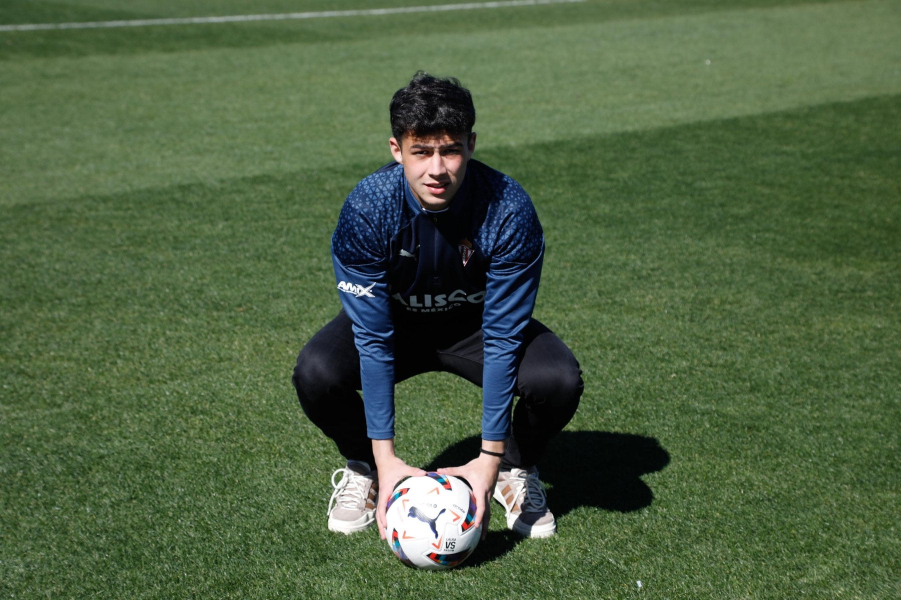 Nacho Martín, el pasado mes de marzo en Mareo, durante la entrevista con EL COMERCIO.