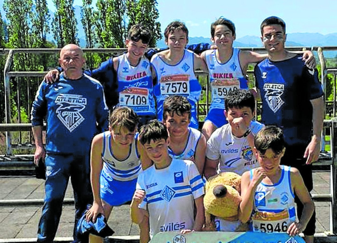 Equipo Sub-14 masculino.