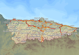 Una de las principales fuentes de información de partida fue el Mapa Topográfico del Principado de Asturias, elaborado a partir de un vuelo fotogramétrico de 2003.