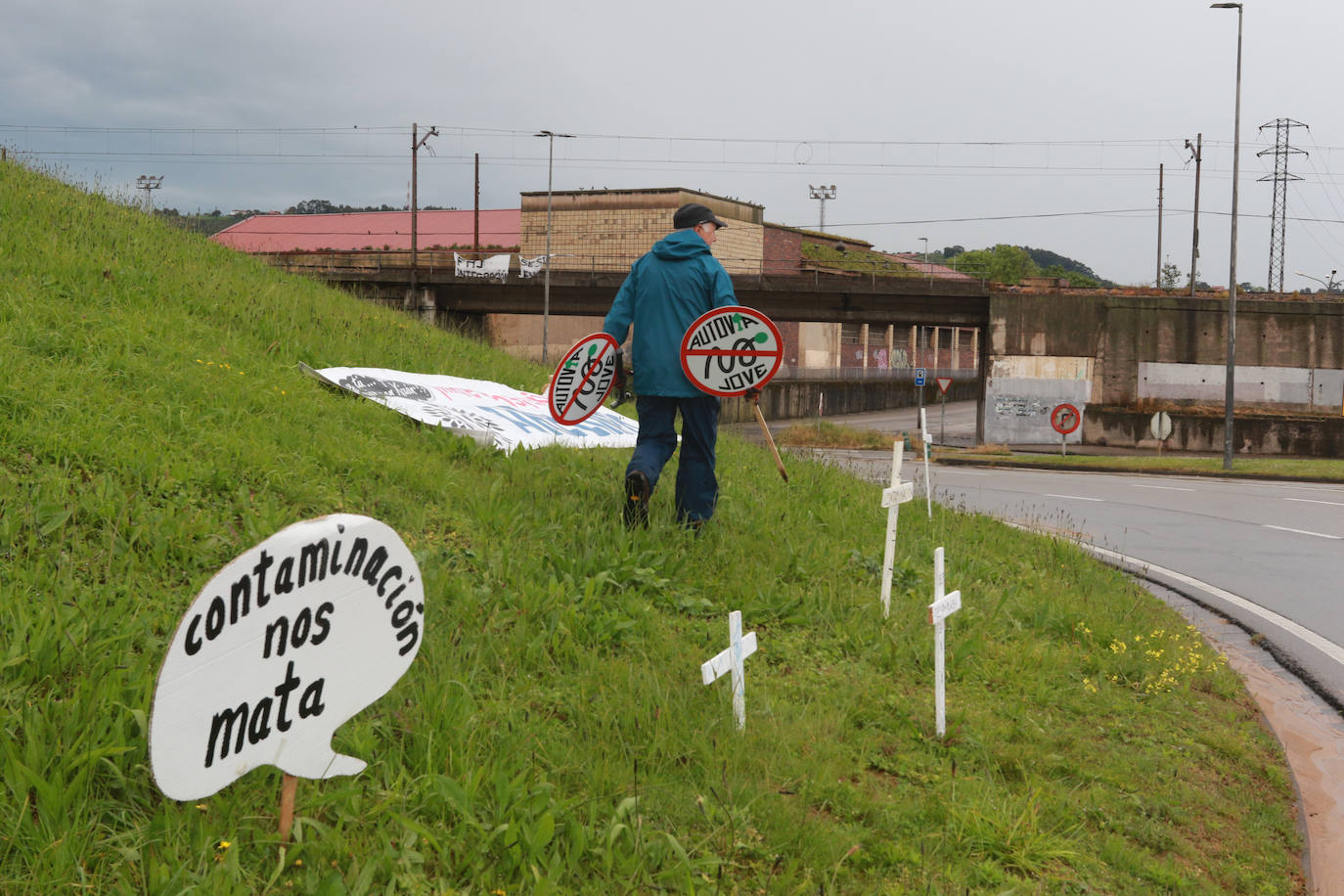 Los vecinos de la zona oeste: «No pararemos hasta que Gijón esté en el mapa de las infraestructuras del país»