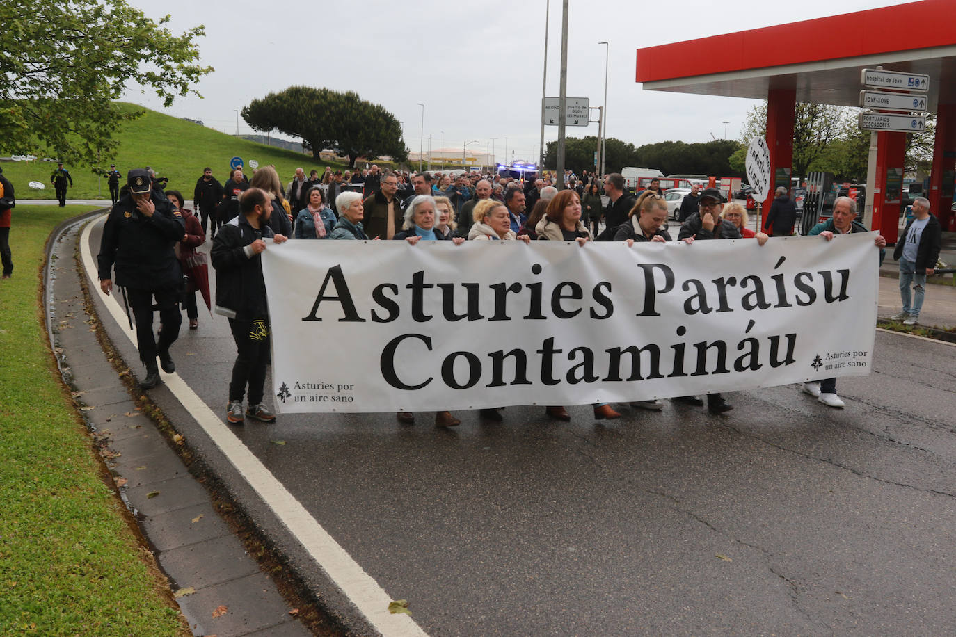 Los vecinos de la zona oeste: «No pararemos hasta que Gijón esté en el mapa de las infraestructuras del país»