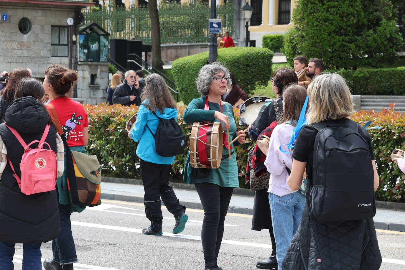 Las imágenes que deja la manifestación en Oviedo por la oficialidad del asturiano