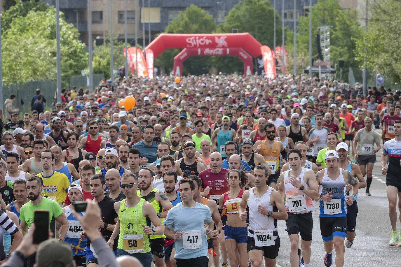 ¿Participaste en la Media Maratón de Gijón? ¡Búscate en las fotos! (1)