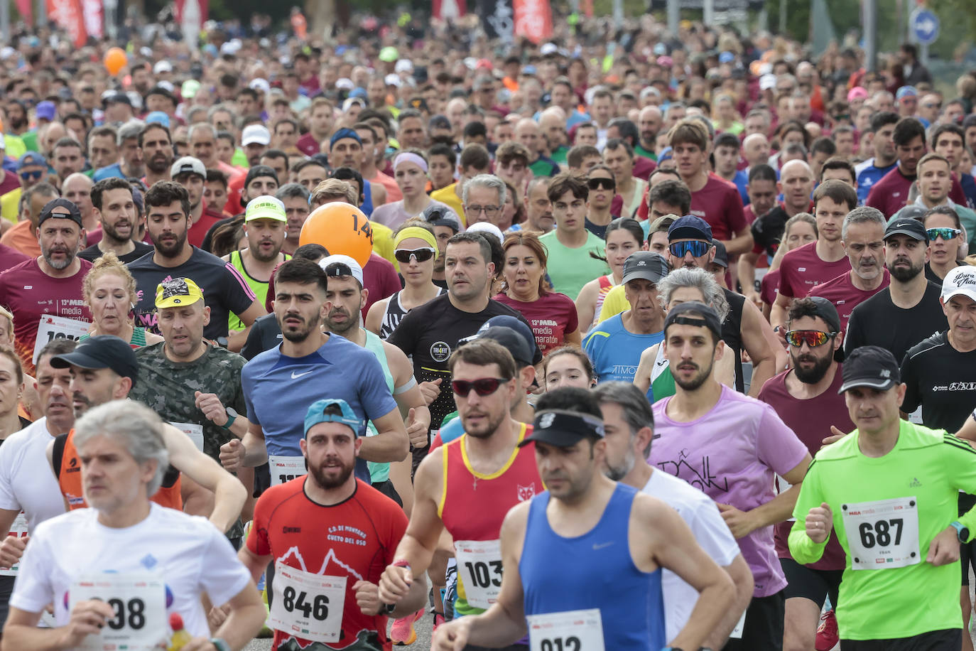 ¿Participaste en la Media Maratón de Gijón? ¡Búscate en las fotos! (1)