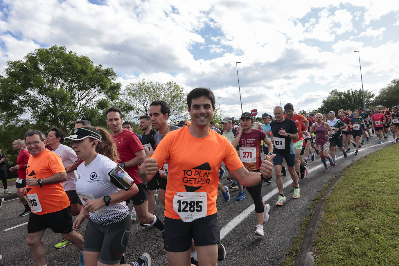 ¿Participaste en la Media Maratón de Gijón? ¡Búscate en las fotos! (1)