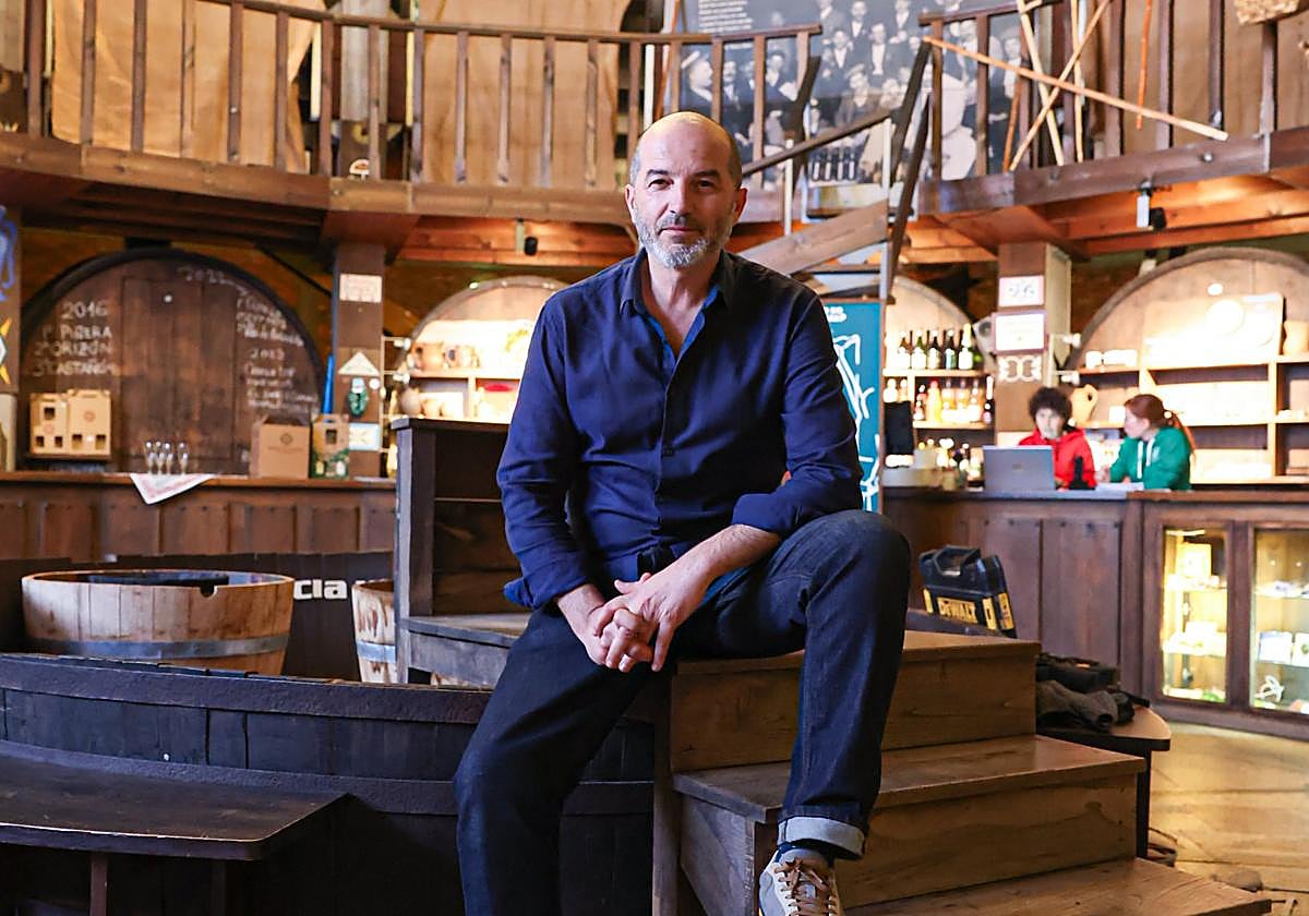 Juan Stové, director del Museo de la Sidra.