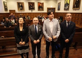 Inauguración de las primeras Jornadas del ICTEA en la Universidad de Oviedo.