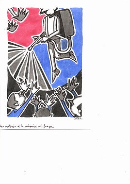 Los motores de la máquina del fango