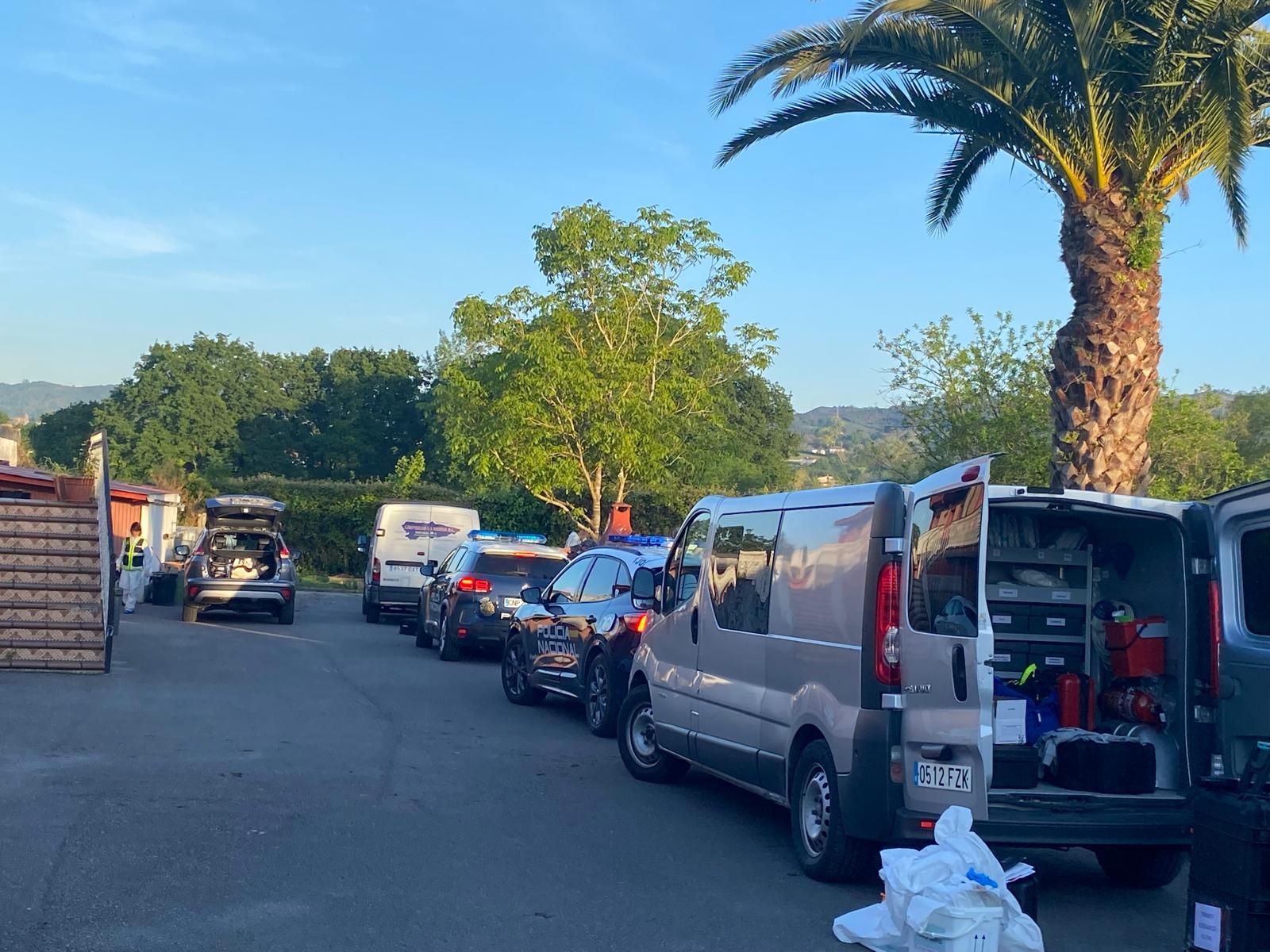 Crimen en Siero: investigan la muerte de un colombiano al que enterraron en el jardín