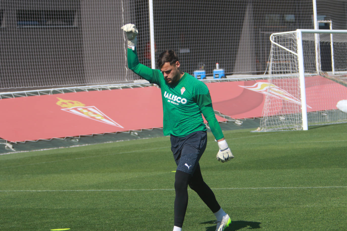 Entrenamiento del Sporting (10/05/2024)