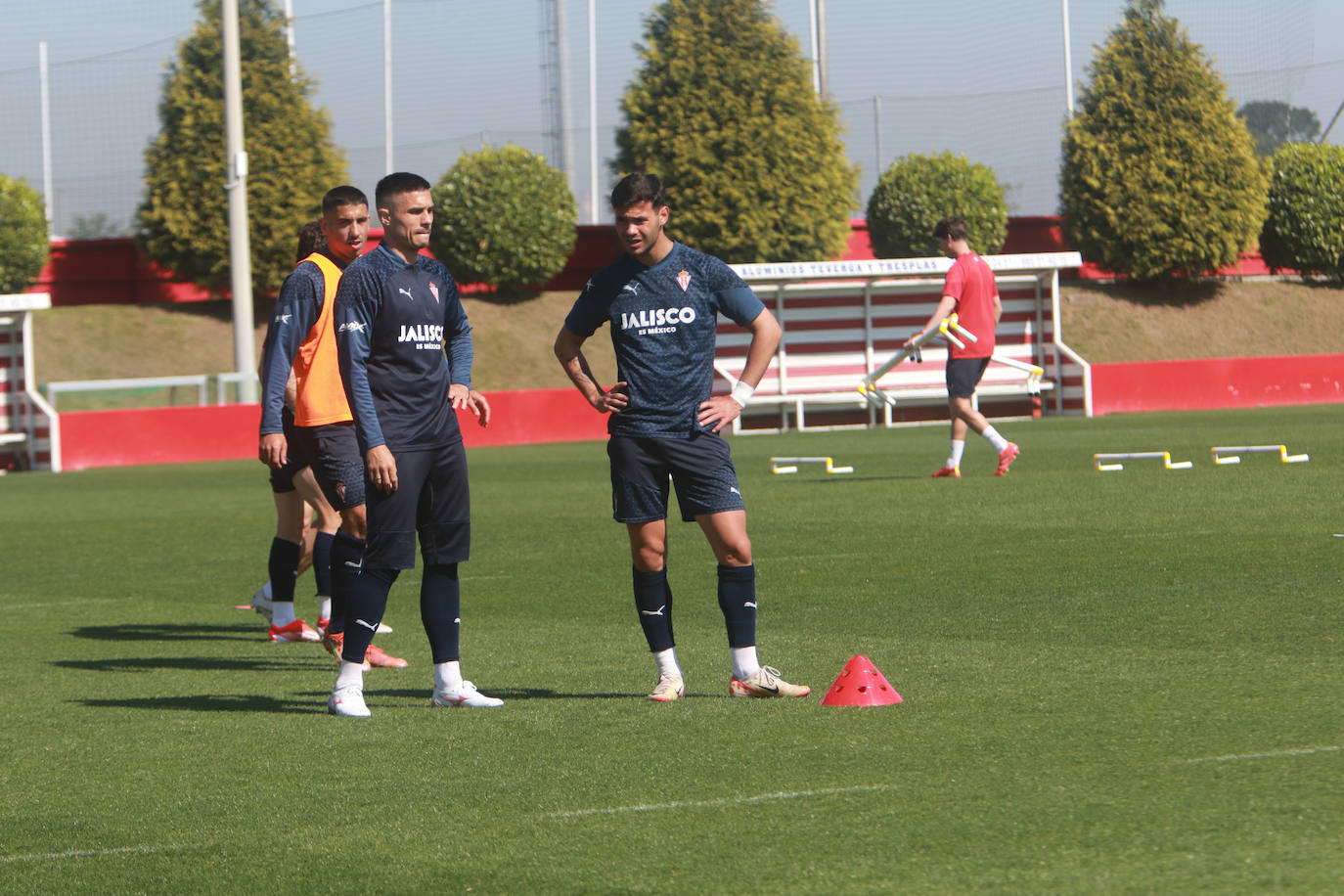 Entrenamiento del Sporting (10/05/2024)