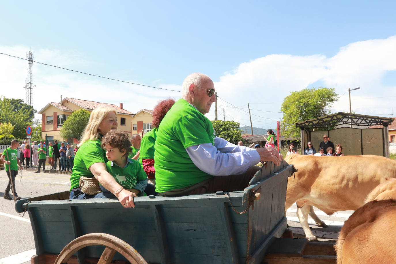 Llenazo en Llanera por la Feria del Ganado