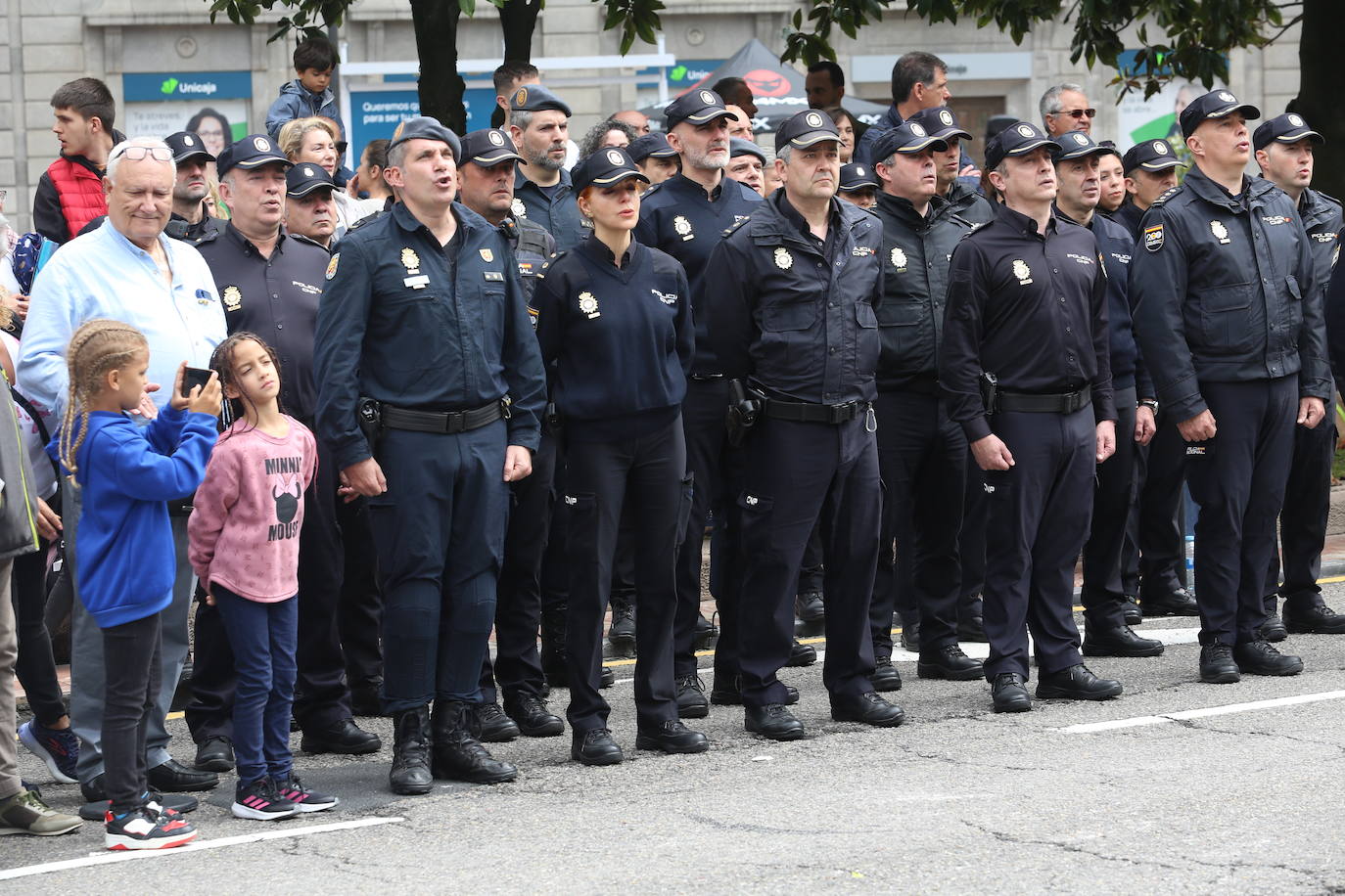 Las lecciones de la Policía Nacional en Oviedo