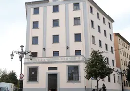 La antigua residencia de oficiales en El Milán.