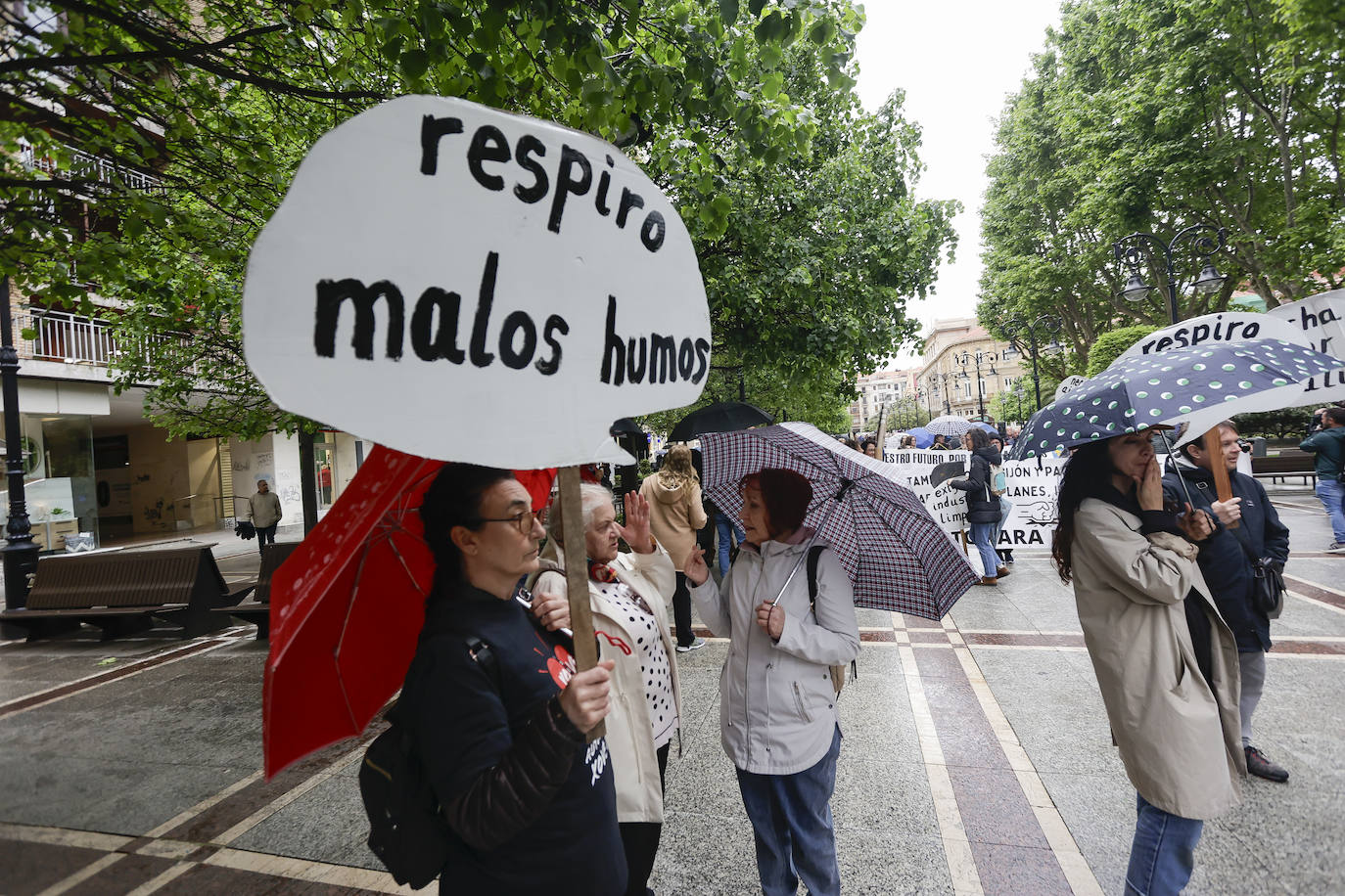 Gijón, contra la contaminación: «No aguantamos más mentiras ni promesas incumplidas»