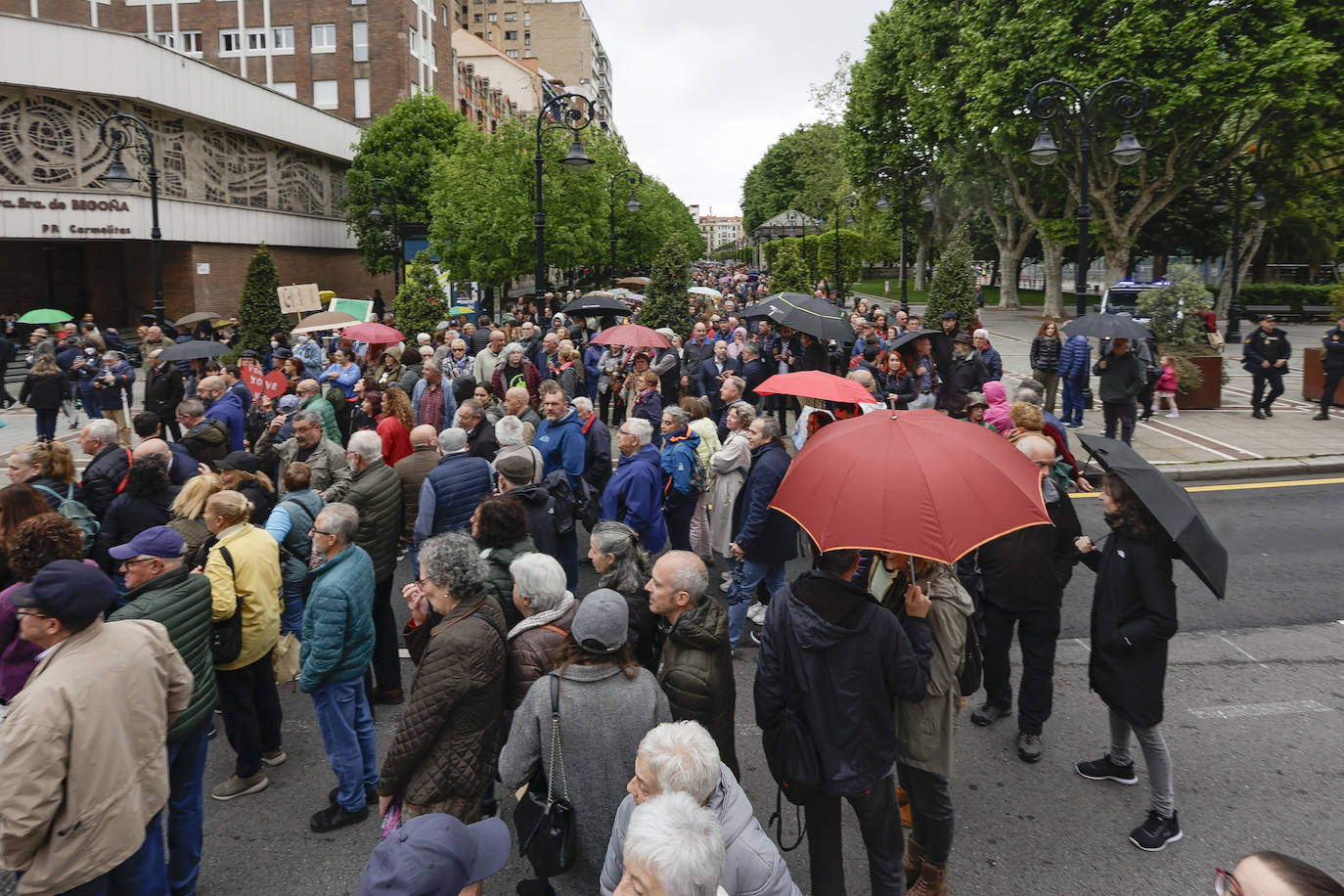 Gijón, contra la contaminación: «No aguantamos más mentiras ni promesas incumplidas»