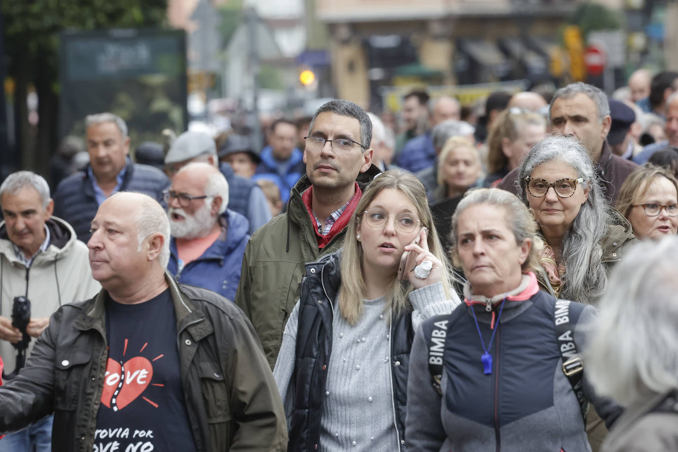 Gijón, contra la contaminación: «No aguantamos más mentiras ni promesas incumplidas»