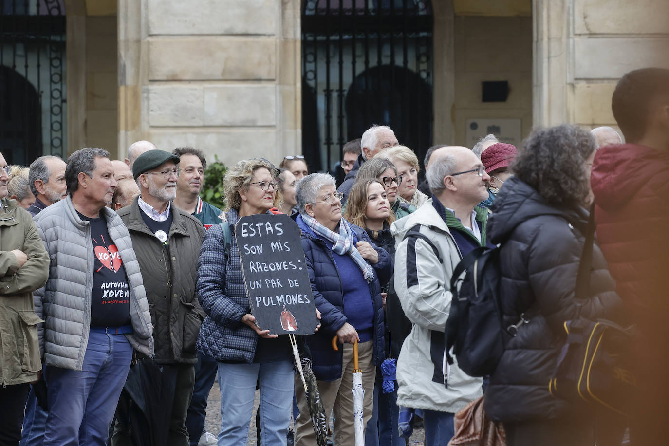 Gijón, contra la contaminación: «No aguantamos más mentiras ni promesas incumplidas»