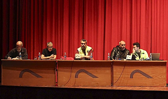 Cándido Morala, Xune Elipe, Rubén González, Nacho Requena y Diego Riesgo.