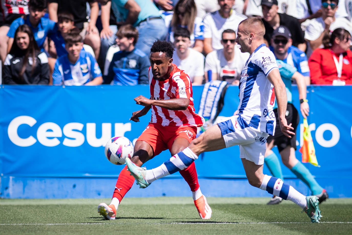 Las mejores imágenes del Leganés - Sporting