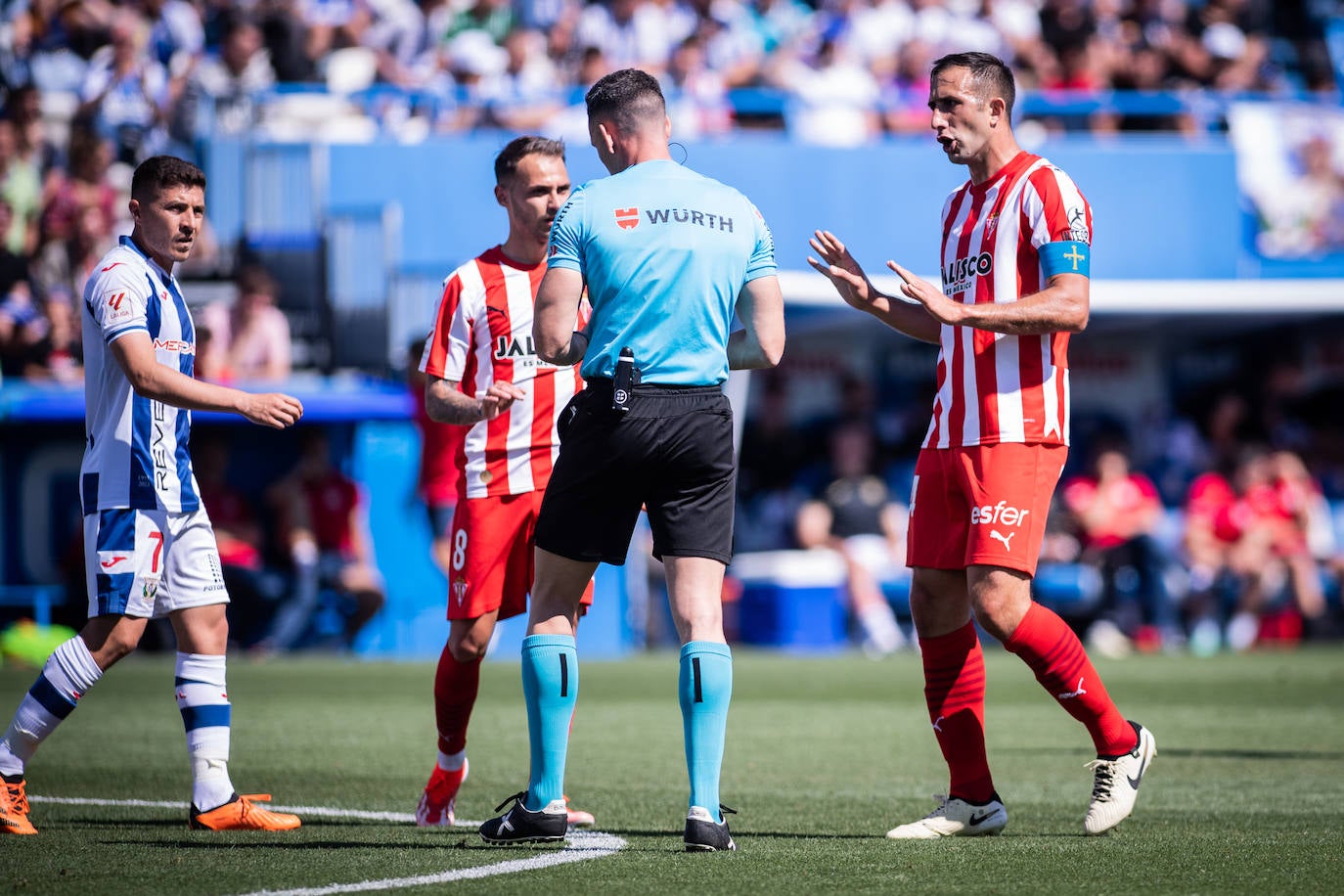 Las mejores imágenes del Leganés - Sporting