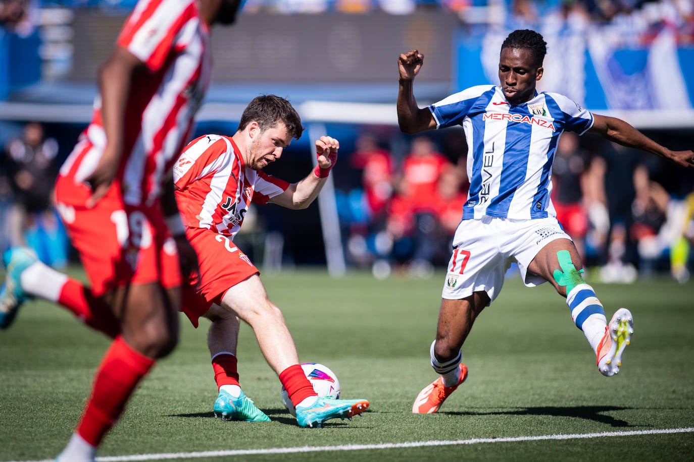 Las mejores imágenes del Leganés - Sporting