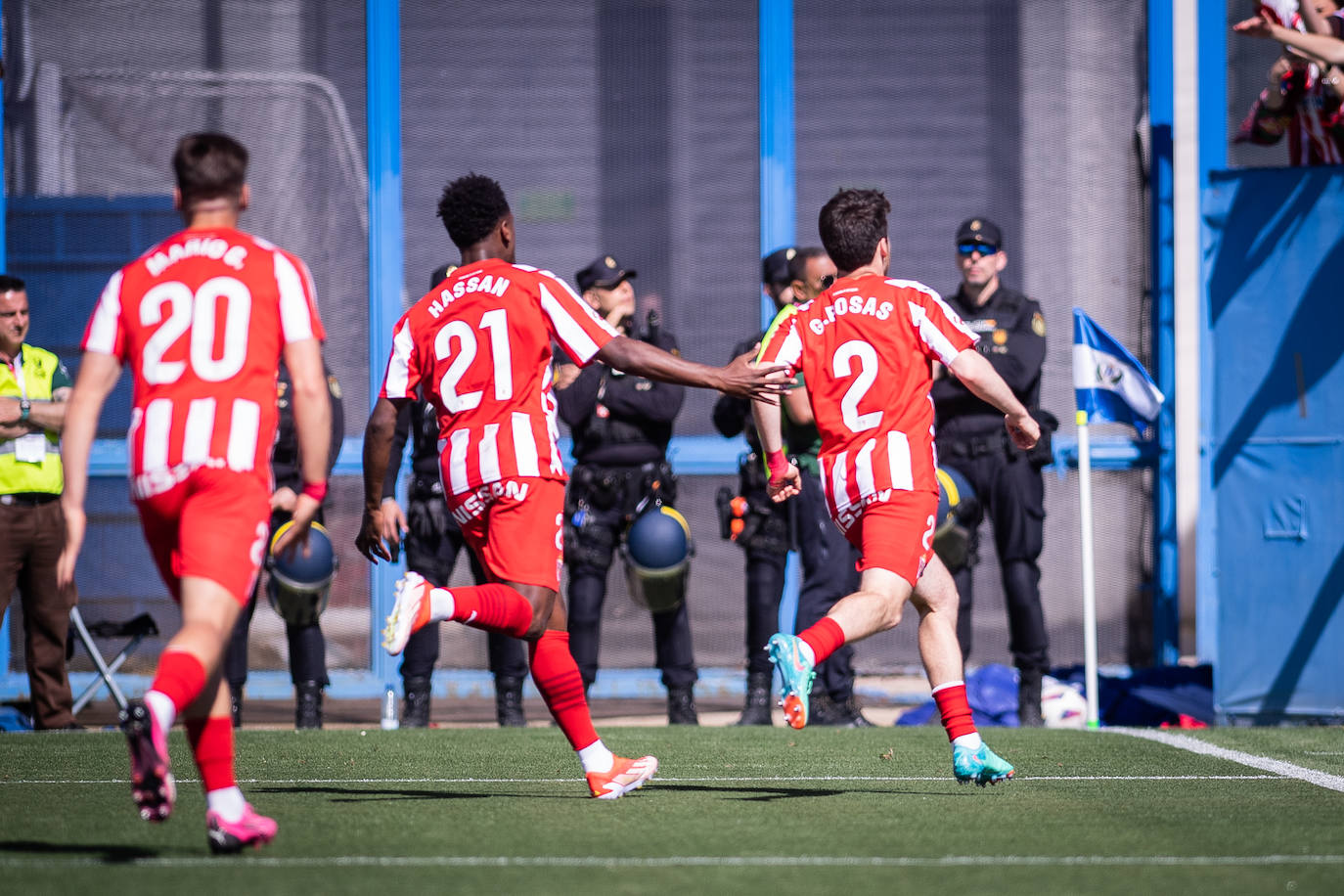 Las mejores imágenes del Leganés - Sporting