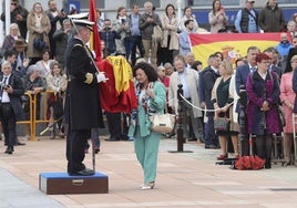 Las imágenes de la jura de bandera en Gijón (3)