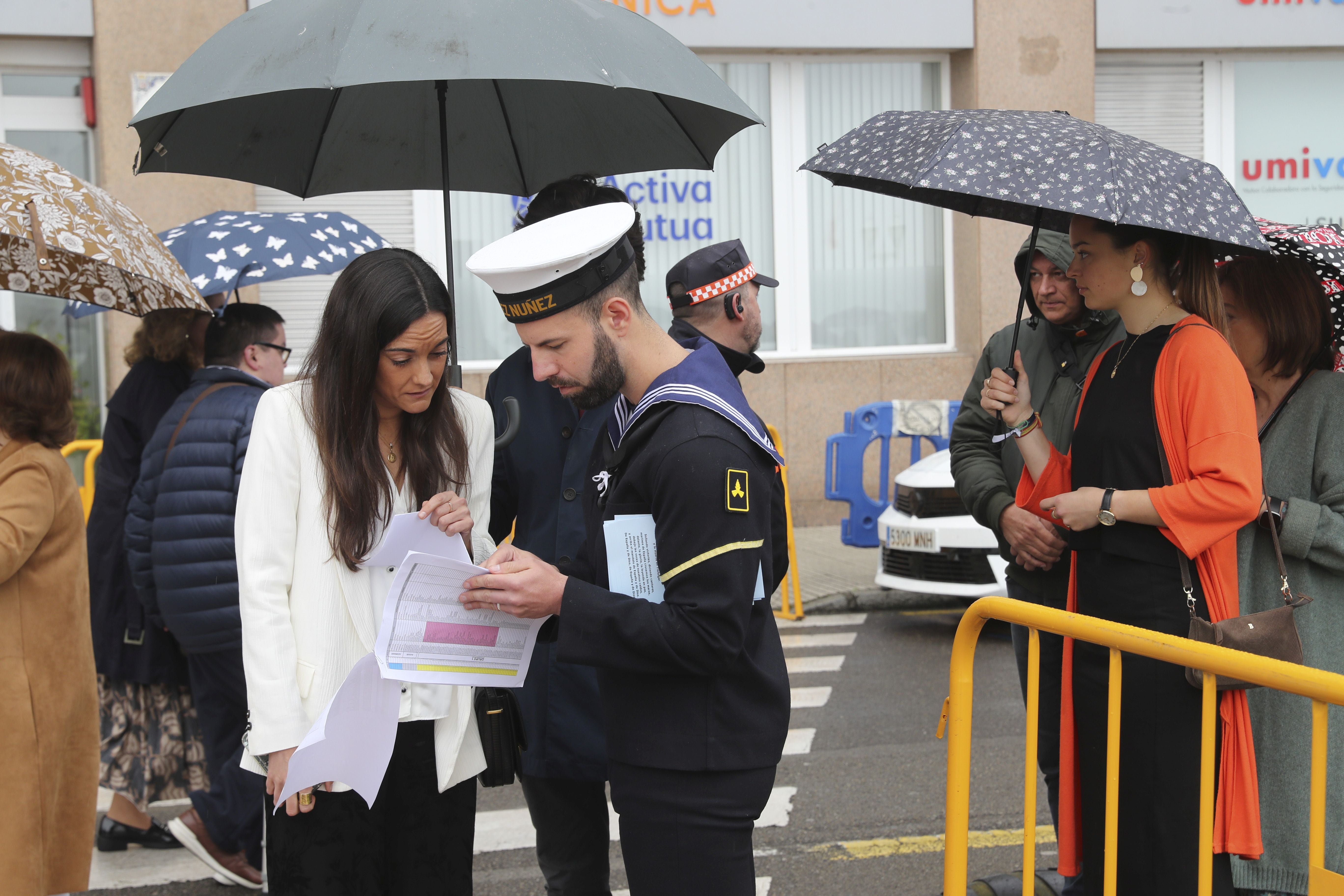 Las imágenes de la jura de bandera en Gijón (1)