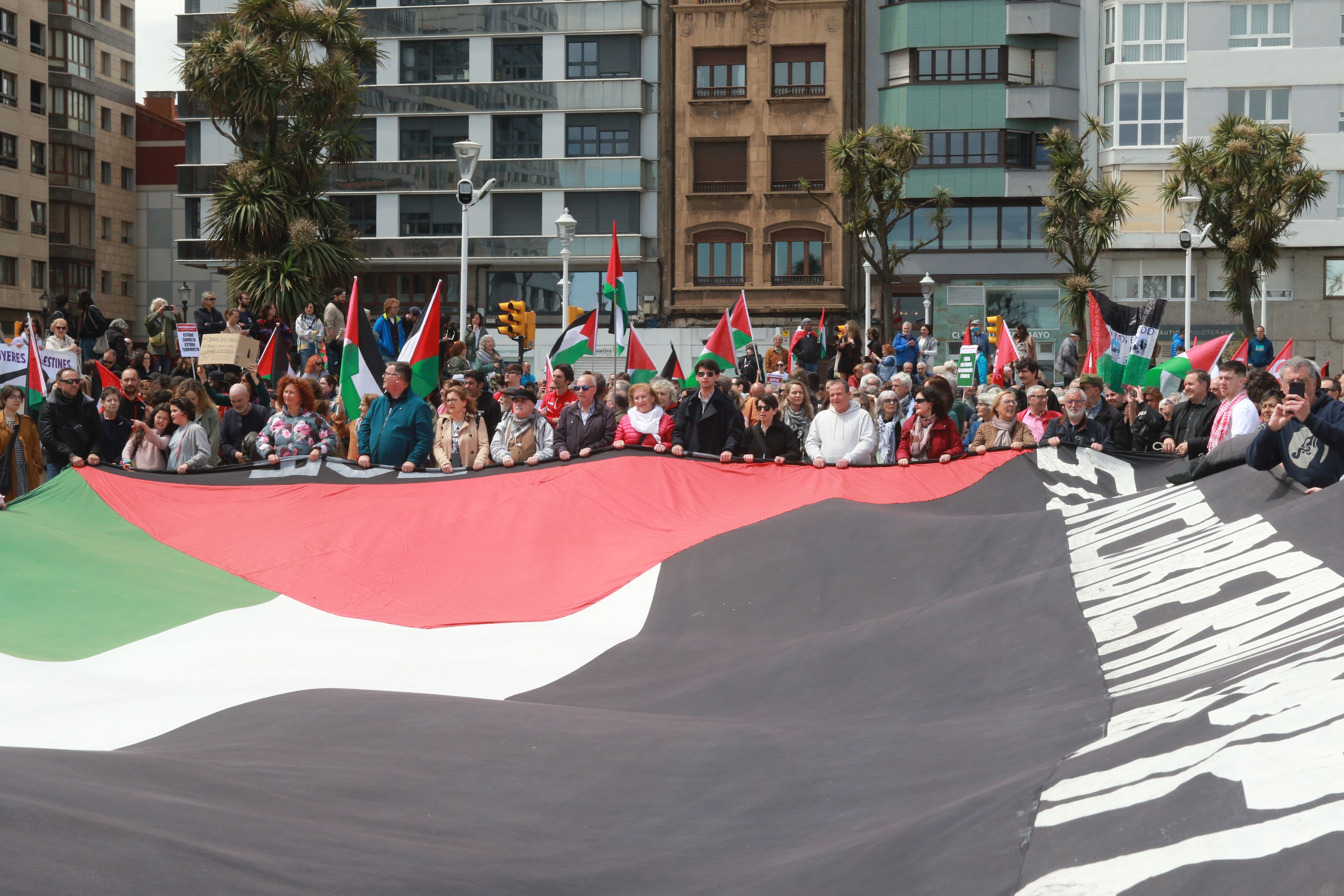 Asturias clama por un estado palestino