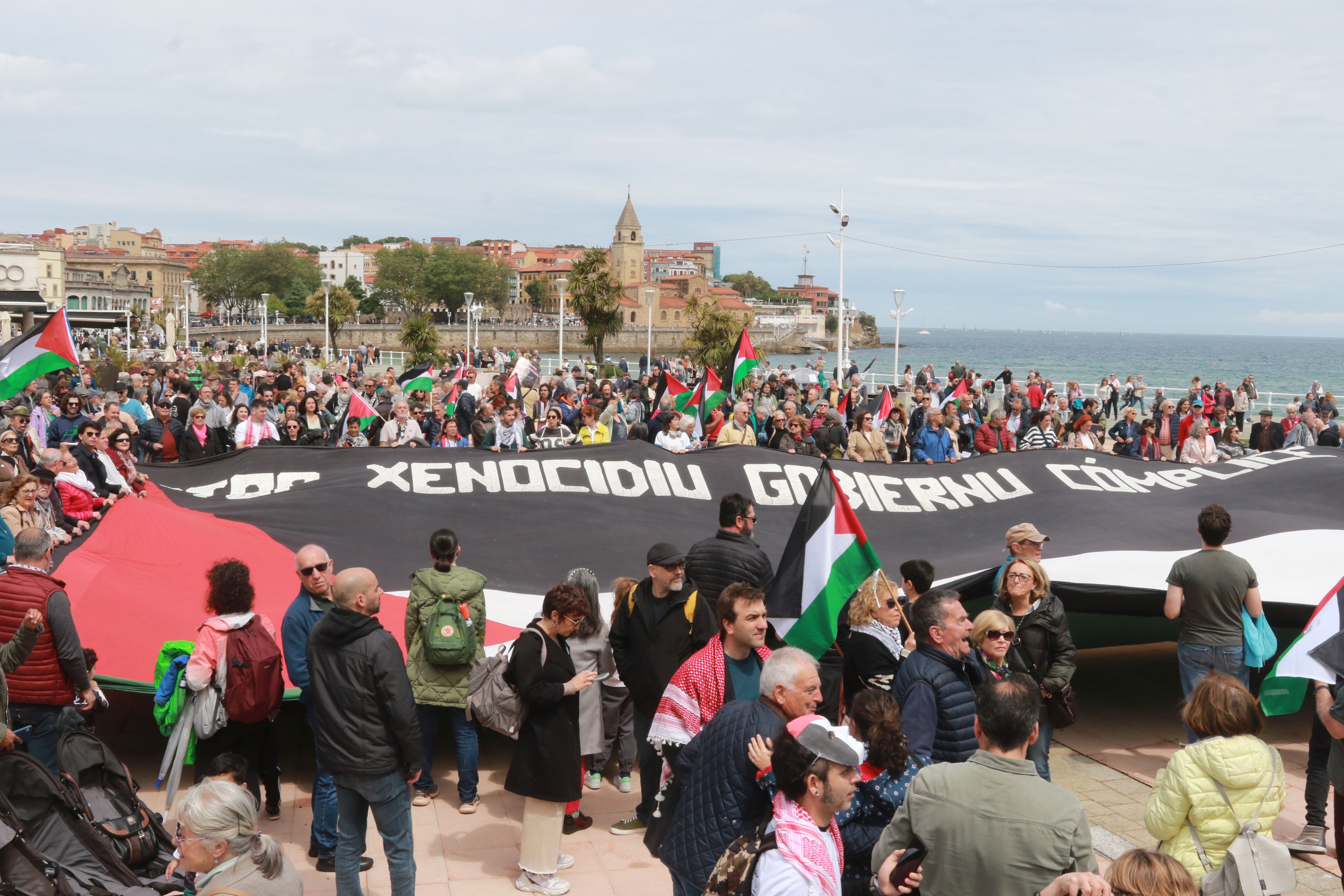 Asturias clama por un estado palestino