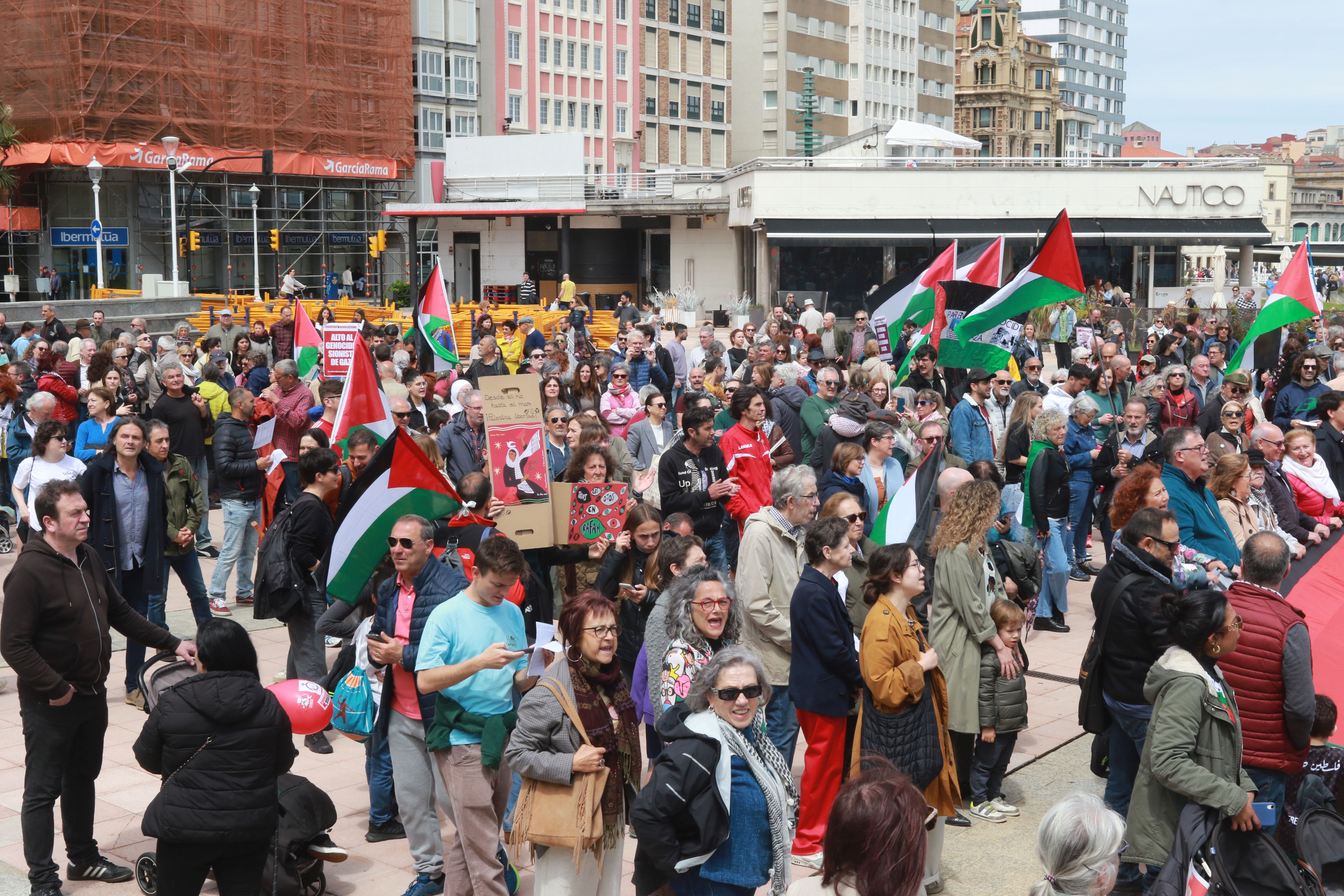 Asturias clama por un estado palestino